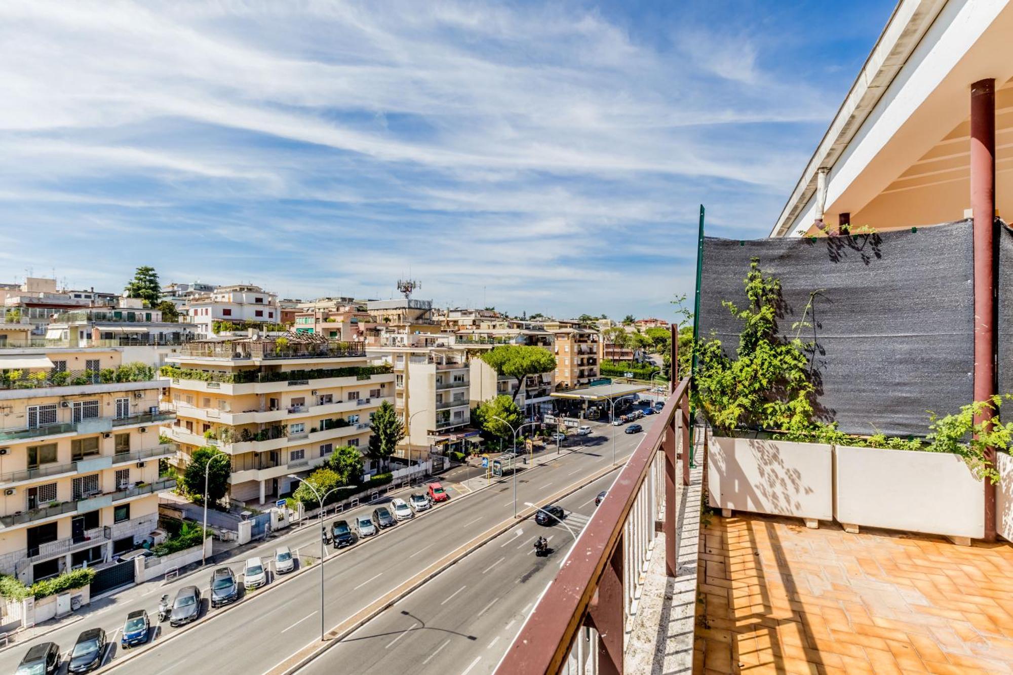 דירות רומא L'Attico Con Terrazza In Corso Francia מראה חיצוני תמונה