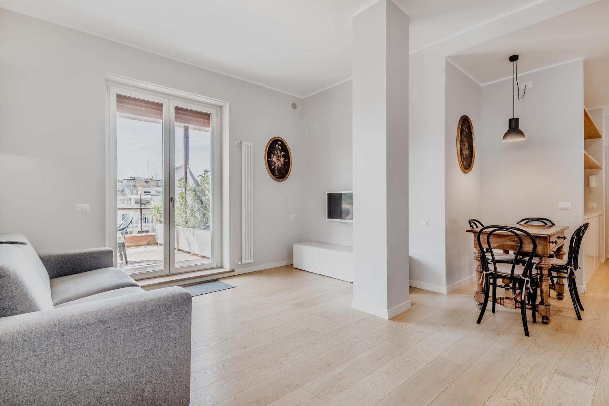 דירות רומא L'Attico Con Terrazza In Corso Francia מראה חיצוני תמונה